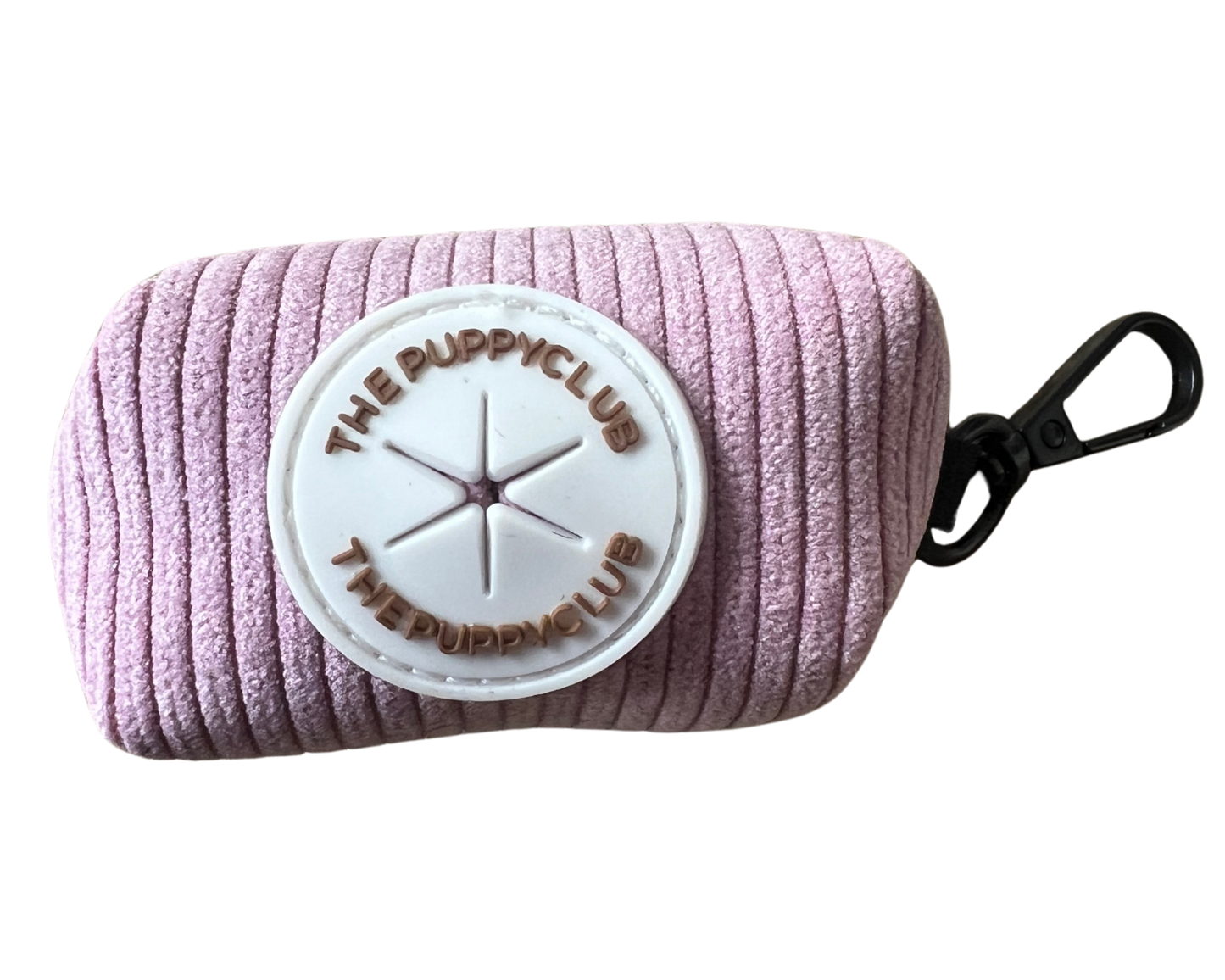 Poop Bag Holder - Corduroy Pink
