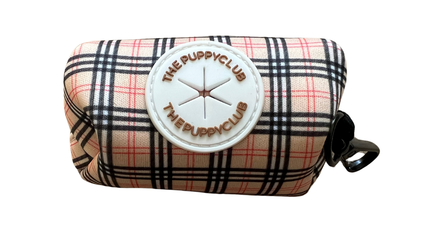 Poop Bag Holder - Vintage Plaid