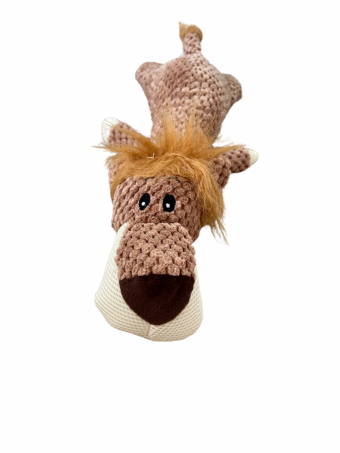 Squeaky Plush Chew Dog Toy - Lion