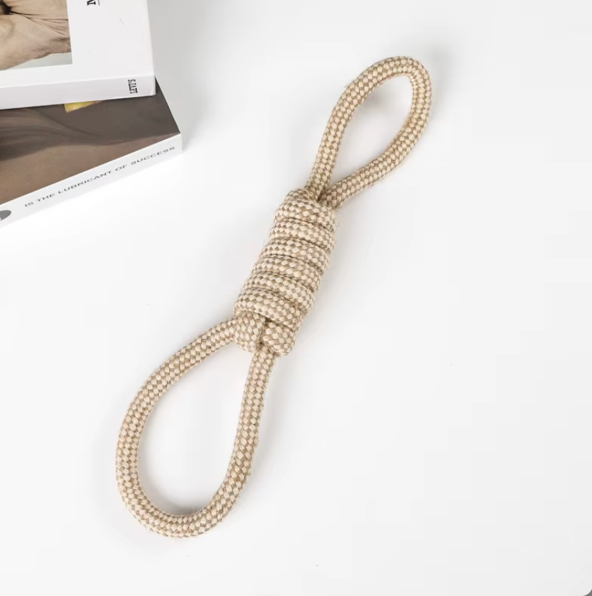 Eco Natural Hemp Rope Dog Chew Toy
