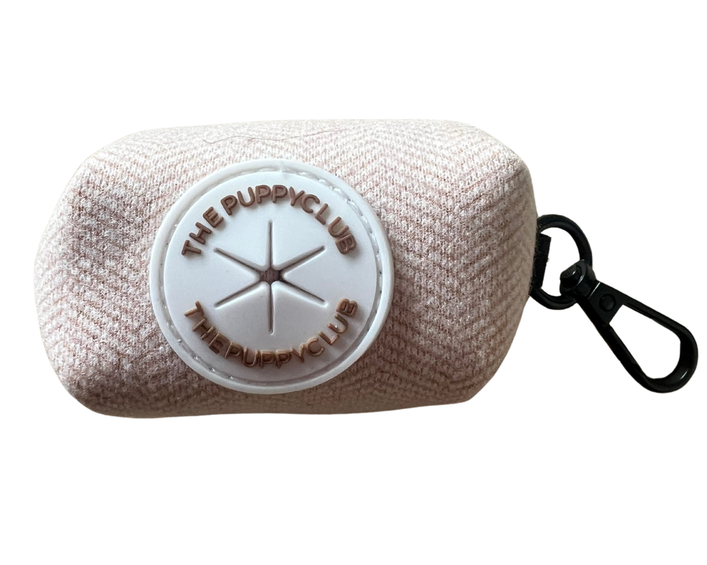 Poop Bag Holder - Tweed Beige