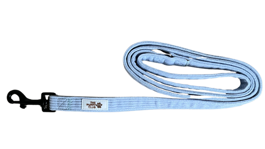 Leash - Corduroy Blue