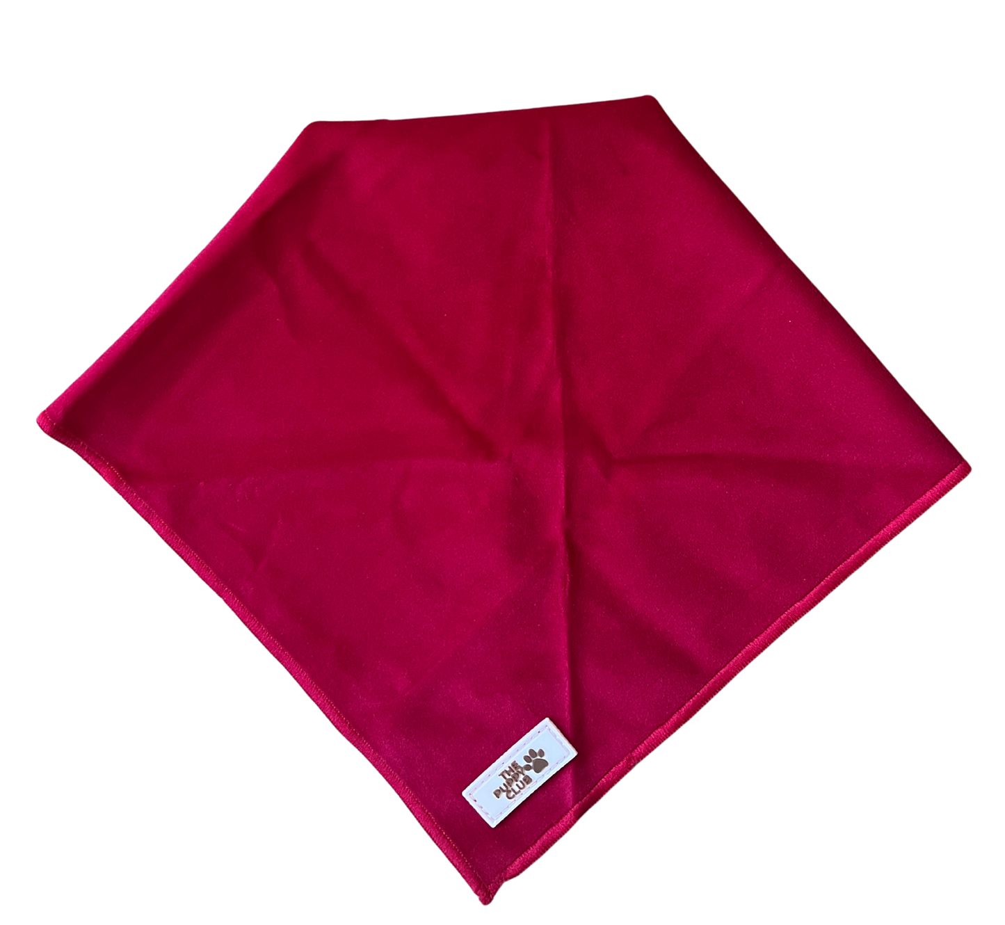 Luxury Bandana - Velvet Red