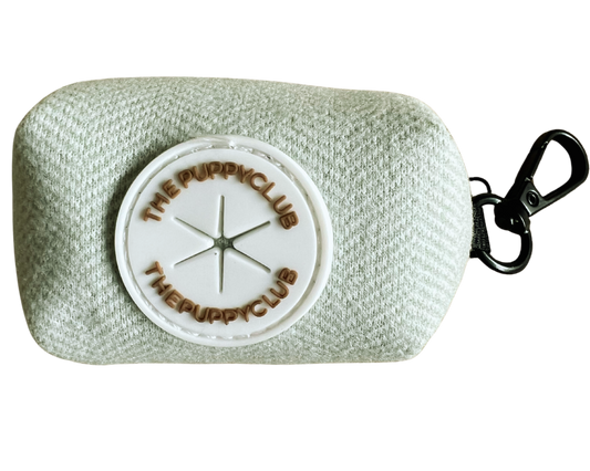 Poop Bag Holder - Tweed Green