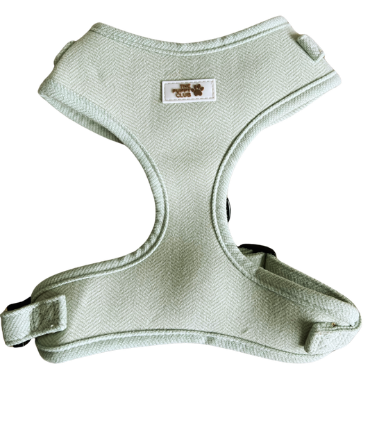 Adjustable Harness - Tweed Green
