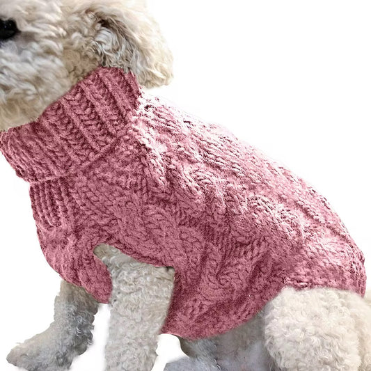 Dog Knit Jumper - Pink