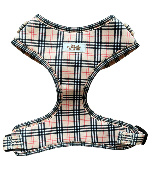 Adjustable Harness - Vintage Plaid