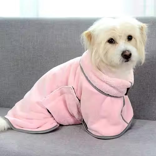 Bath Grooming Towel - Pink