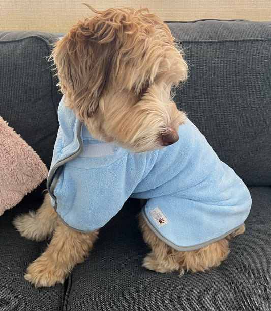 Bath Grooming Towel - Blue