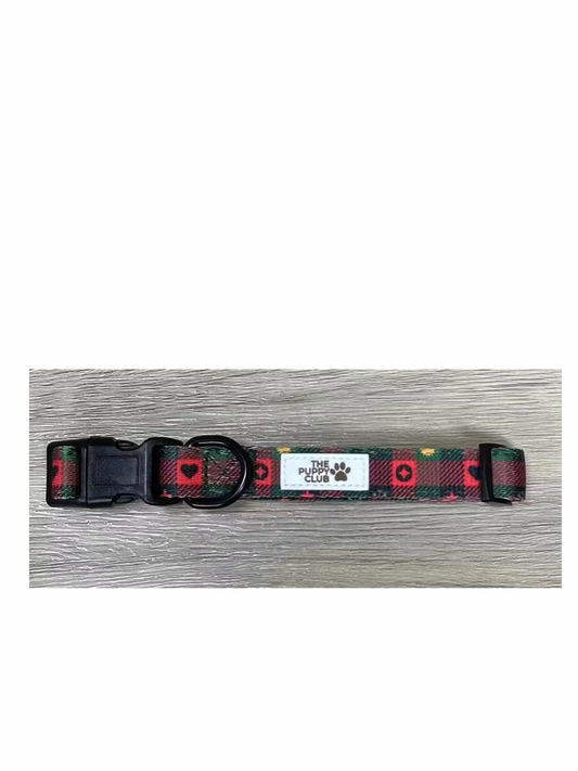 Christmas Collar - Holiday Plaid